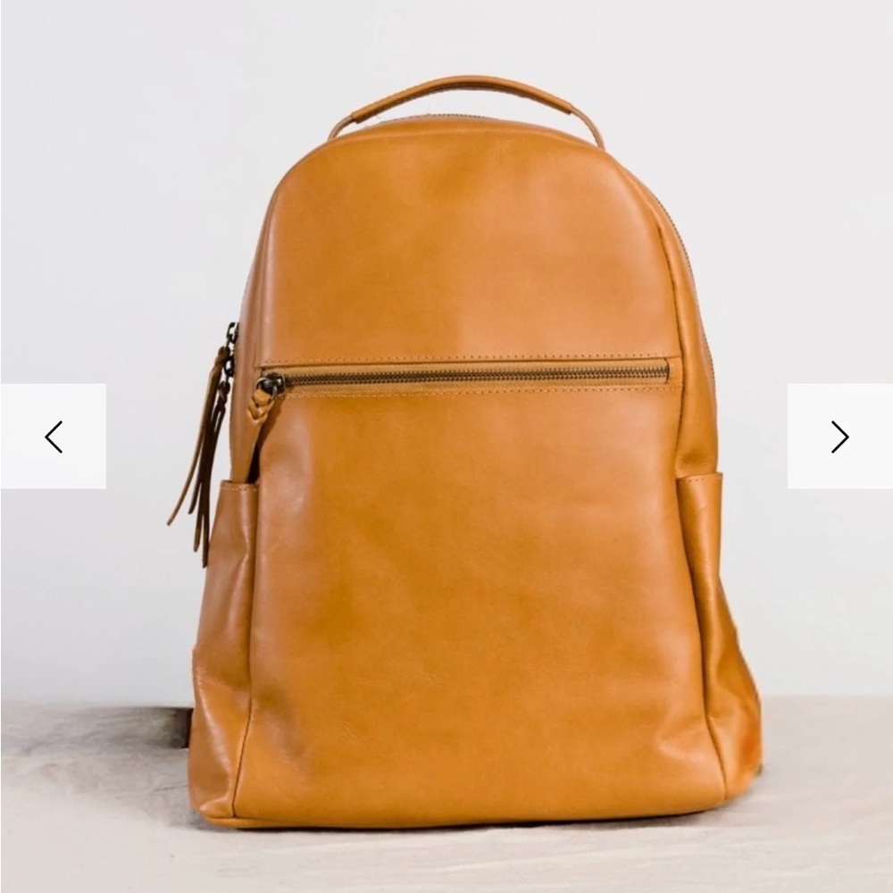 Able Alem Leather Backpack